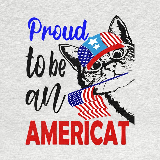 Proud to be an americat...4th of july gift by DODG99